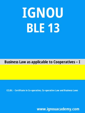 BLE 13 Solved Assignment