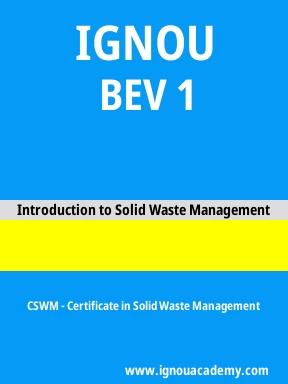 BEV 1 Solved Assignment