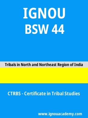 BSW 44 Solved Assignment