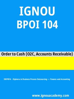 BPOI 104 Solved Assignment