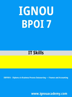 BPOI 7 Solved Assignment