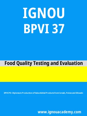 BPVI 37 Solved Assignment