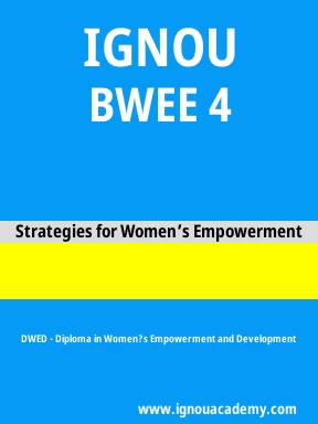 BWEE 4 Solved Assignment
