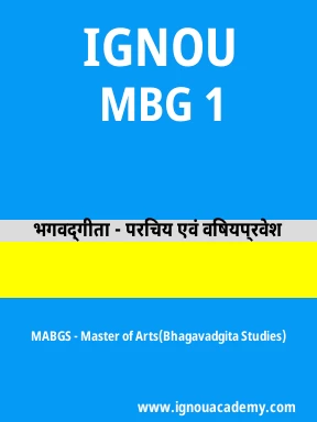 MBG 1 Solved Assignment