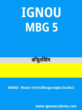 MBG 5 Solved Assignment