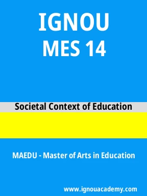 MES 14 Solved Assignment