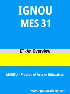 MES 31 Solved Assignment