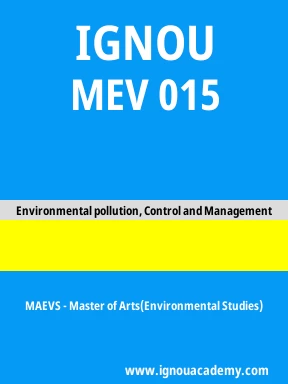 MEV 015 Solved Assignment