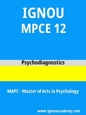 MPCE 12 Solved Assignment