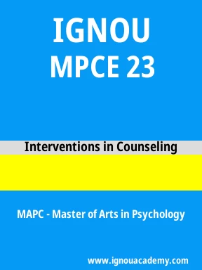 MPCE 23 Solved Assignment