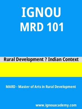 MRD 101 Solved Assignment