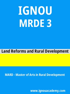 MRDE 3 Solved Assignment