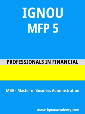 MFP 5 Solved Assignment