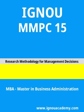 MMPC 15 Solved Assignment