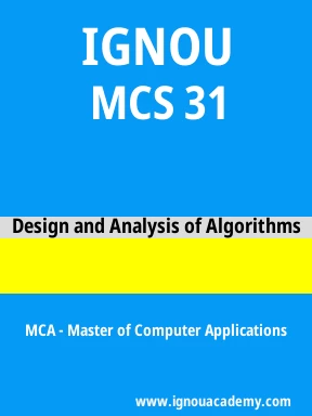 MCS 31 Solved Assignment