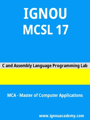 MCSL 17 Solved Assignment
