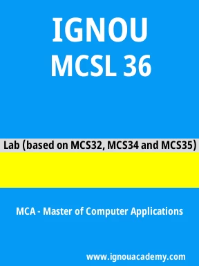 MCSL 36 Solved Assignment