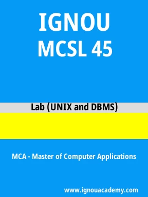 MCSL 45 Solved Assignment