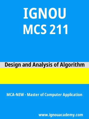 MCS 211 Solved Assignment