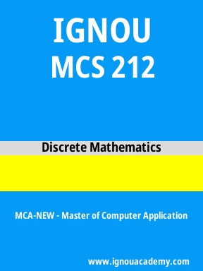 MCS 212 Solved Assignment