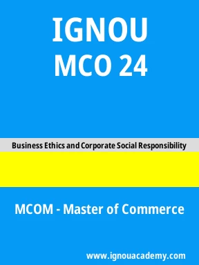 MCO 24 Solved Assignment