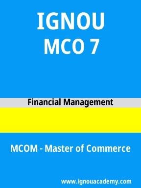 MCO 7 Solved Assignment