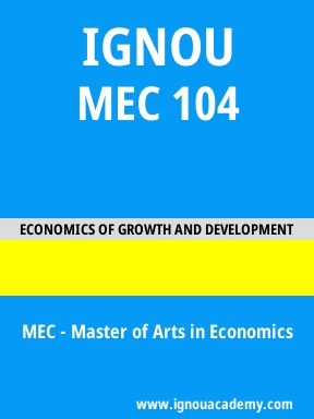 MEC 104 Solved Assignment