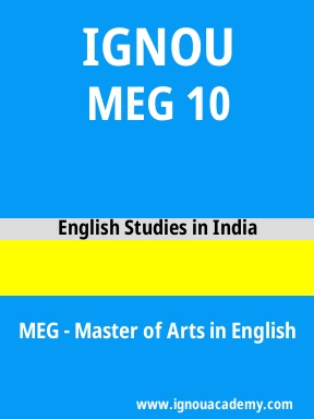 MEG 10 Solved Assignment