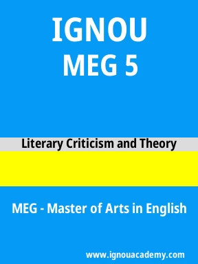 MEG 5 Solved Assignment