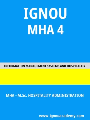 MHA 4 Solved Assignment