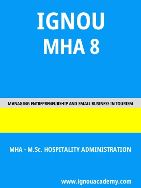 MHA 8 Solved Assignment