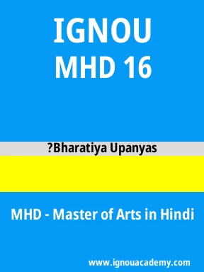 MHD 16 Solved Assignment