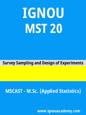 MST 20 Solved Assignment