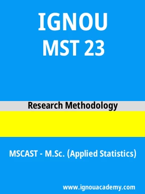 MST 23 Solved Assignment