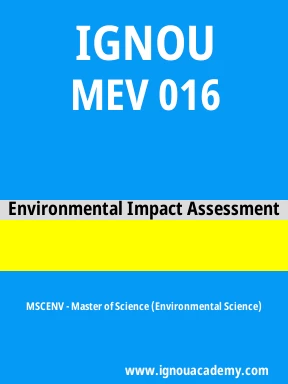 MEV 016 Solved Assignment