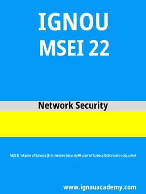 MSEI 22 Solved Assignment