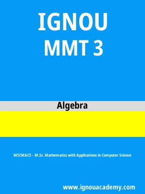 MMT 3 Solved Assignment
