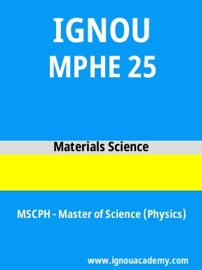 MPHE 25 Solved Assignment