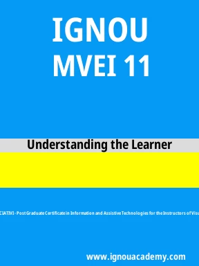 MVEI 11 Solved Assignment