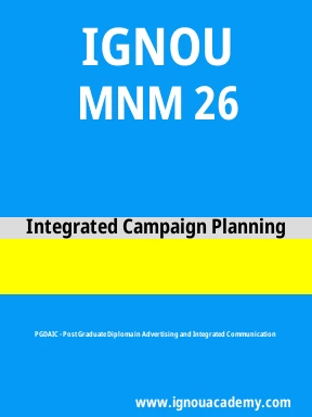 MNM 26 Solved Assignment
