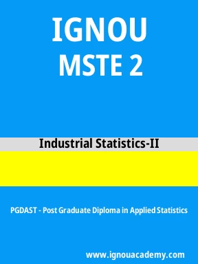MSTE 2 Solved Assignment