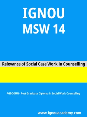 MSW 14 Solved Assignment