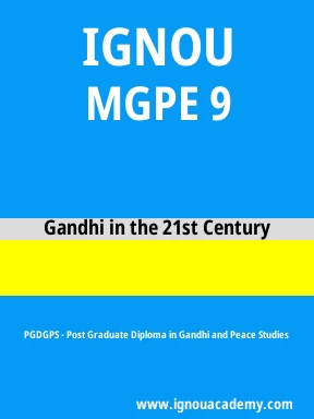 MGPE 9 Solved Assignment