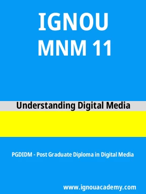 MNM 11 Solved Assignment