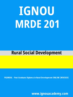MRDE 201 Solved Assignment