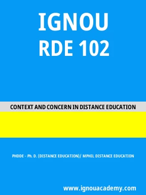 RDE 102 Solved Assignment