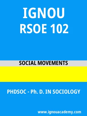 RSOE 102 Solved Assignment